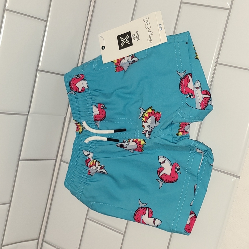 NWT Sovereign Code swim shorts size 12m